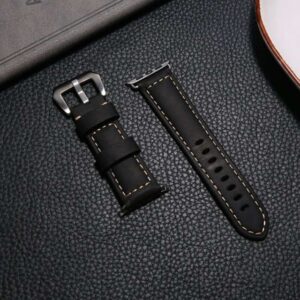 Leather Apple Watch Bands Retro Leather Band: Vintage Charm, Modern Tech