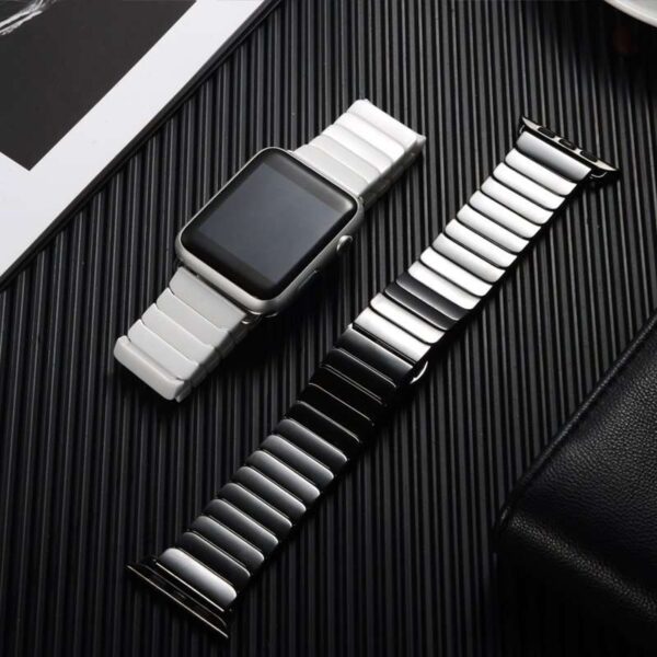 Stainless & Milanese Apple watch Bands Ceramic Strap for Apple Watch – Elevate Your Style