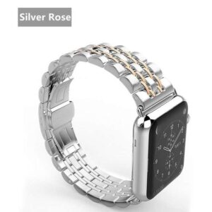 Stainless & milanese apple watch bands butterfly stainless steel apple watch band: stylish and durable